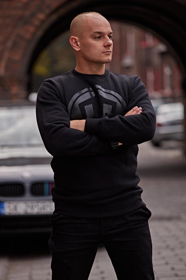 Bluza Ofensywa x Octagon LOGO czarno/szara