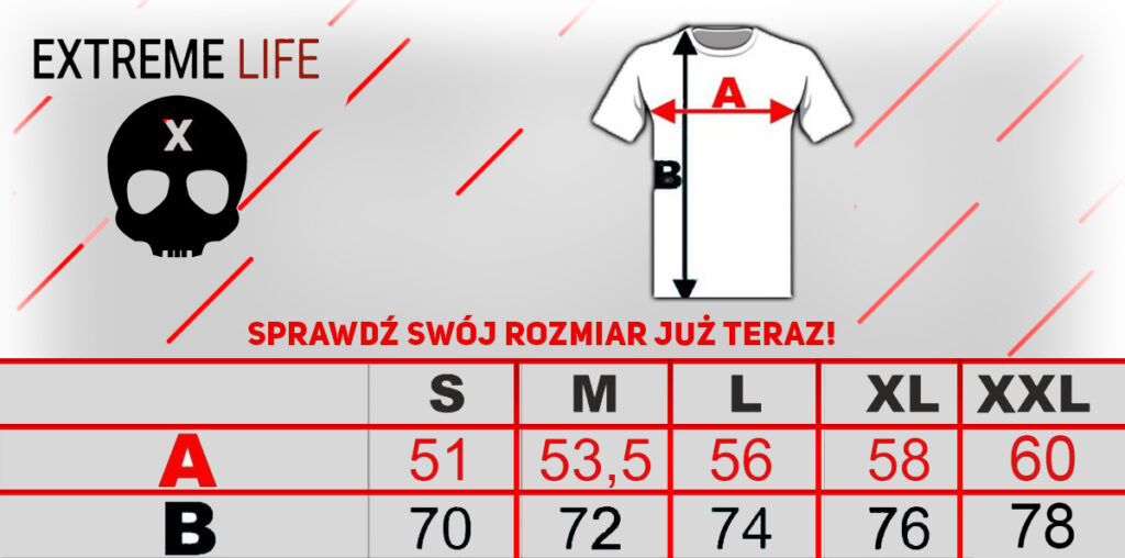 T-shirt Extreme Life Two Faces