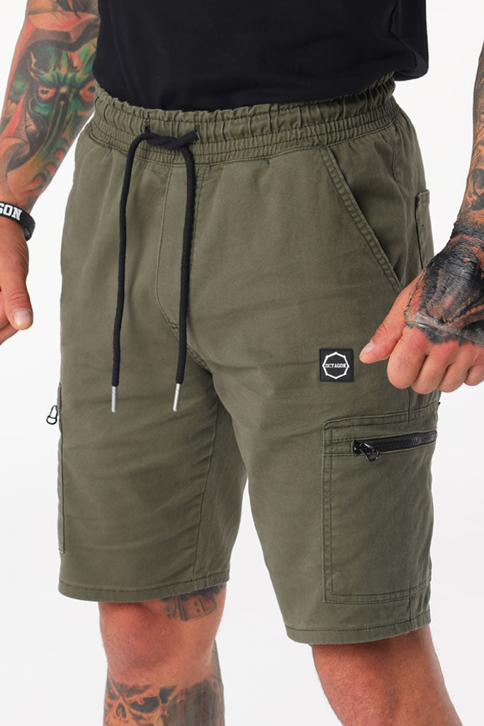 Spodenki Octagon CARGO khaki
