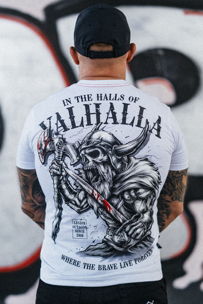 T-shirt Octagon Valhalla white