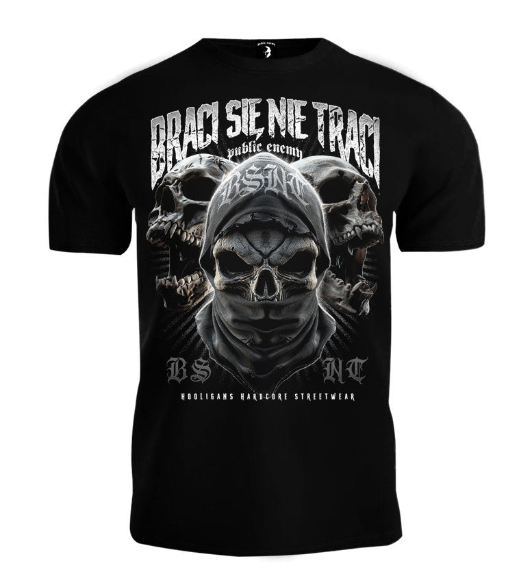 T-shirt Public Enemy BSNT Czaszki Hooligans Hardcore