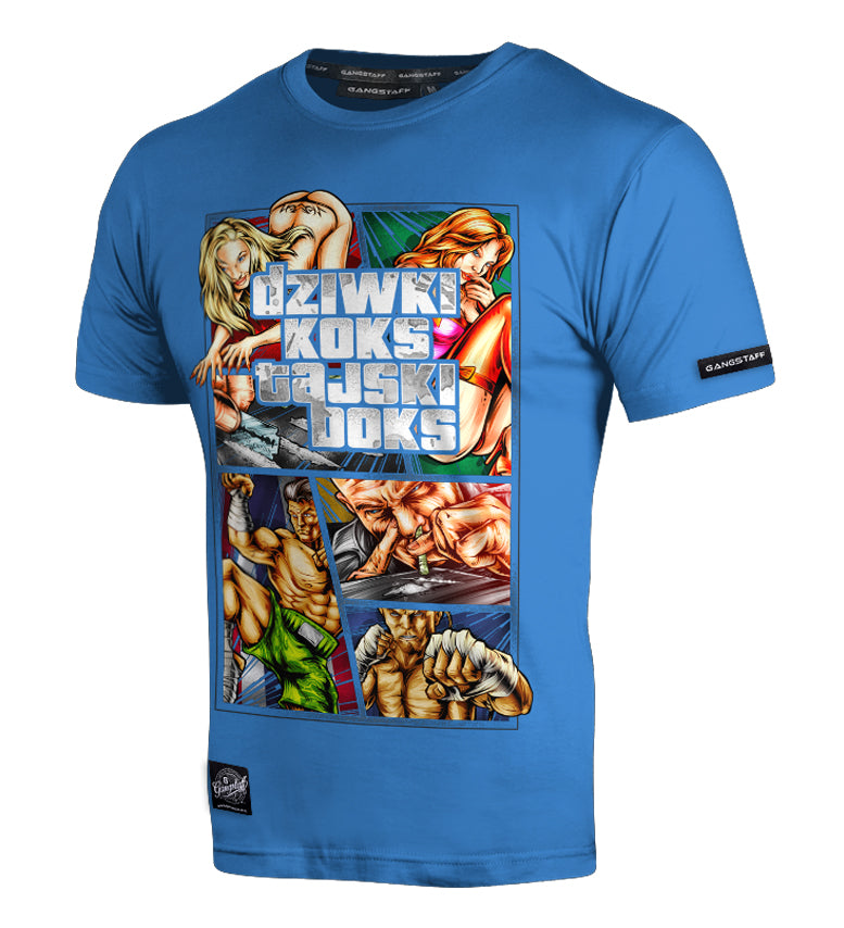 T-shirt Gangstaff Dziwki Koks Tajski Boks 2
