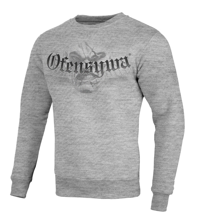 Bluza Ofensywa x Octagon Face szara