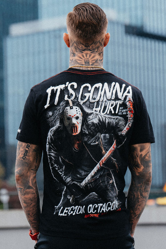 T-shirt Octagon It's gonna hurt black