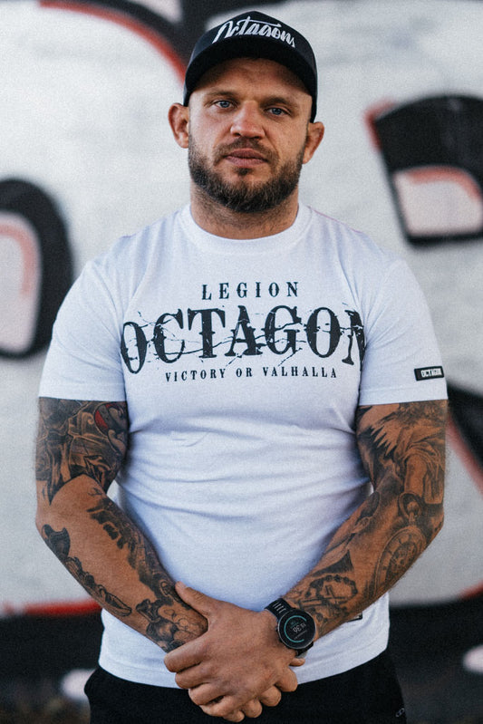 T-shirt Octagon Valhalla white