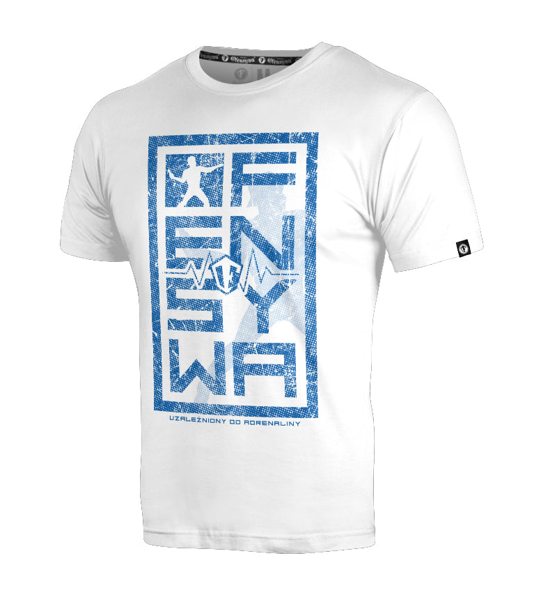 T-shirt Ofensywa x Octagon Adrenalina brązowy