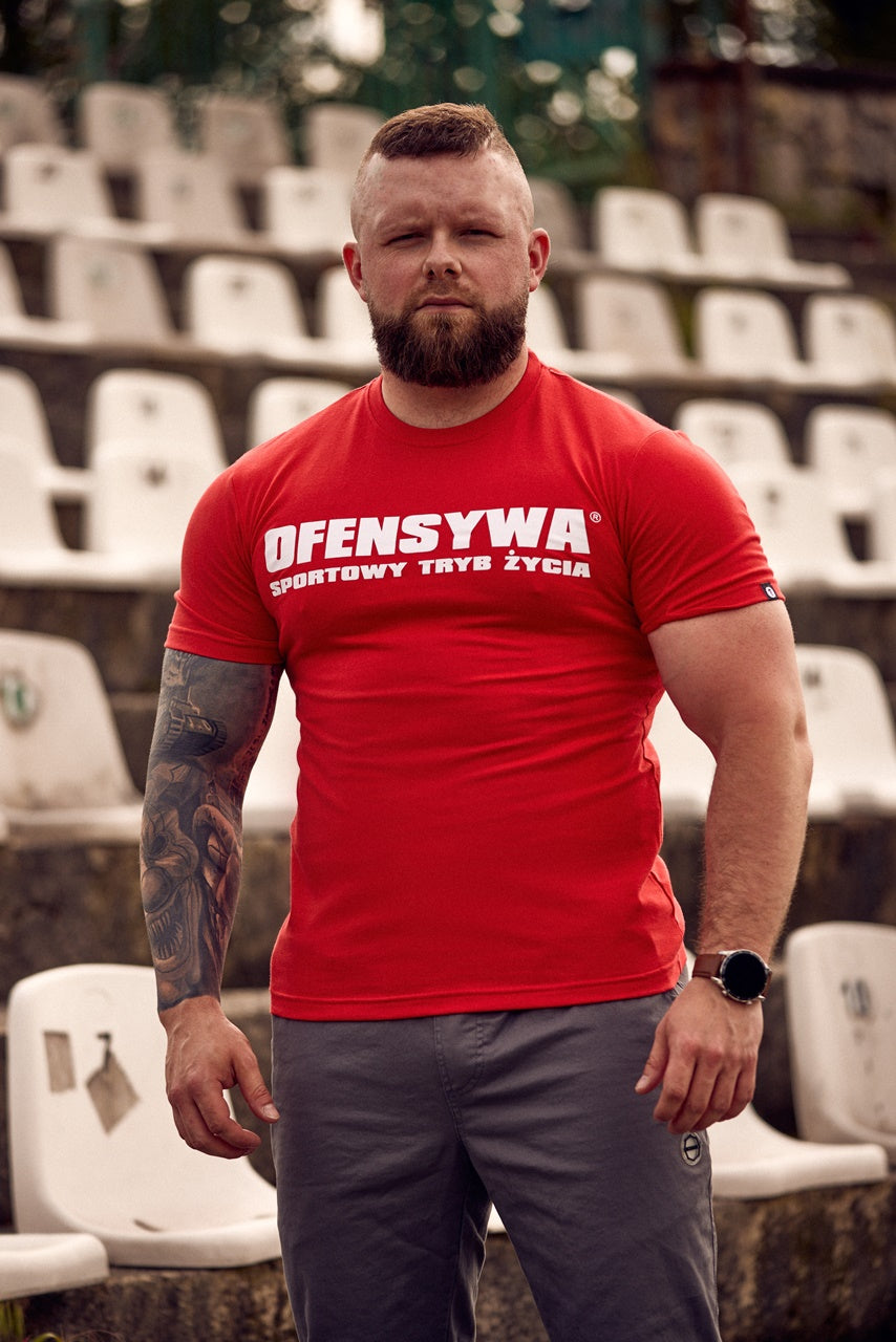T-shirt Ofensywa x Octagon Sportowy Tryb Życia