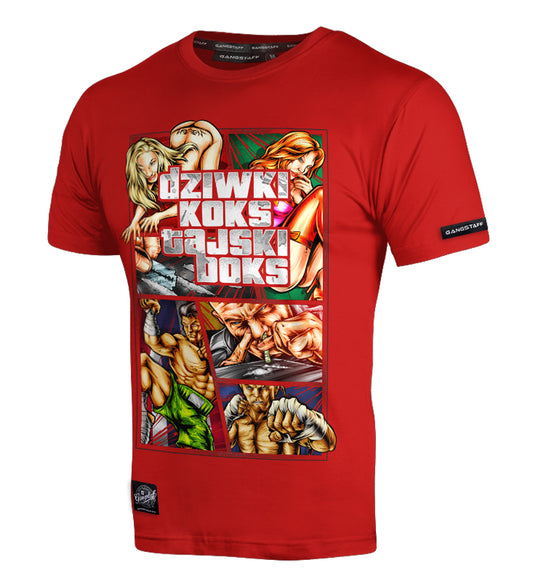 T-shirt Gangstaff Dziwki Koks Tajski Boks 2