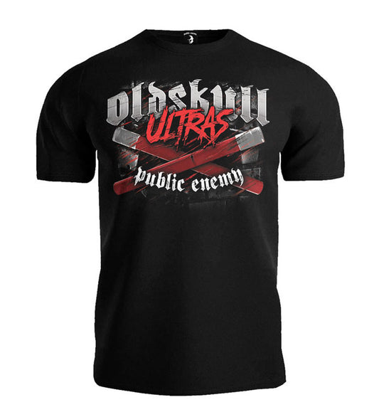 T-shirt Public Enemy Oldskull Ultras