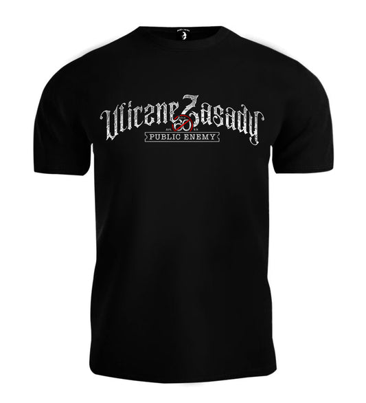 T-shirt Public Enemy Uliczne Zasady Anty 60tki